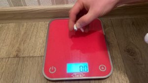 Тест кухонных весов Tefal OPTISS RASPBERRY