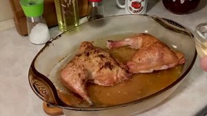 Куриные окорочка, запечённые с майонезом