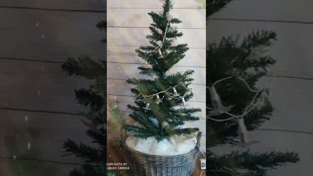 корзина для ёлки#плетенаякорзина смотреть онлайн