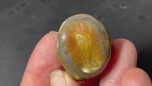 Красивый агат и неудавшаяся полировка