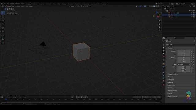 3D графика для новичков. BLENDER. Урок 1