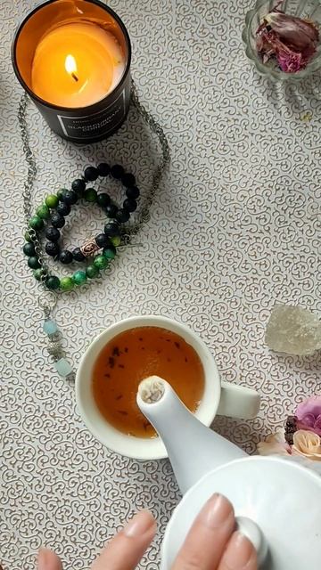 Доброе утро🤗 У меня чай с сиренью, а у вас?🤗 #чай #трав смотреть онлайн