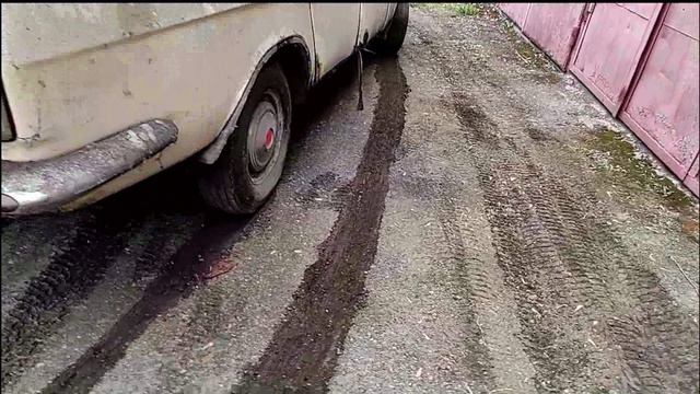 Волга 78го года  простояла 25 лет в сыром гараже