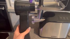 Мясорубка kitfort KT-2104, комплектация и устройство