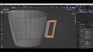 Создать чашку в Блендере 3.6/Blender Tutorial