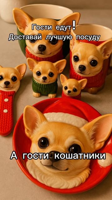 Есть тут те у кого отдельная посуда на праздники ? Чиху смотреть онлайн