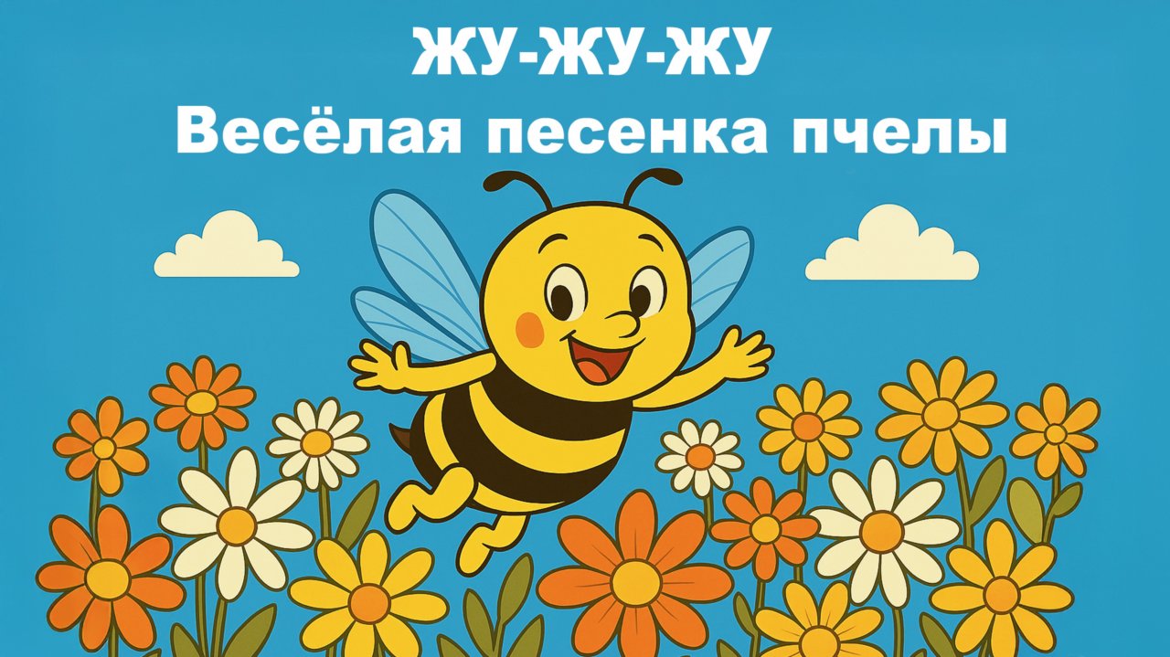 Жу-жу-жу! Весёлая песенка пчелы
