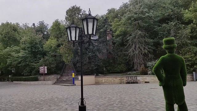 Железноводск. Каскадная лестница, источники минераль?