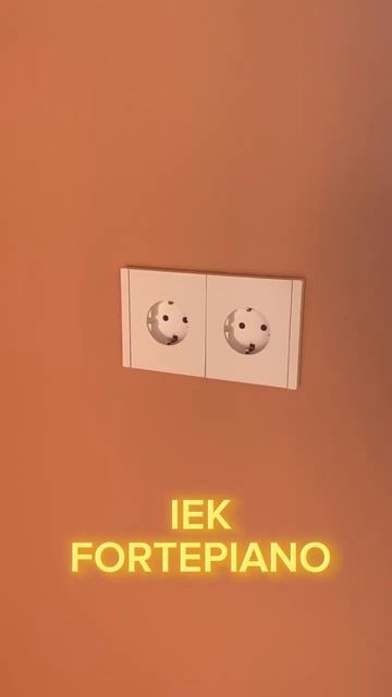 #iek #fortepiano #розетки #выключатели #электрика #освещение #? смотреть онлайн