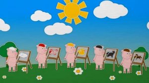 Уроки от Пинги и Кроки Рисуем облака