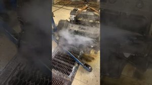 Detailing чистка двигателя парогенератором