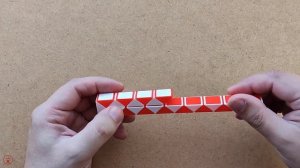 МОЛОТОК 🔨 из змейки Рубика - схема сборки. Фигура № 106