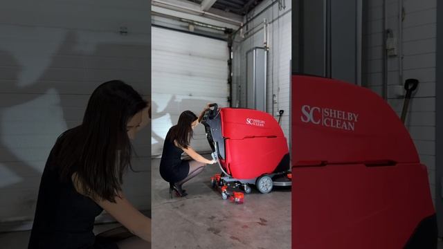 Самоходная поломоечная машина Shelby Clean SC60BT смотреть онлайн