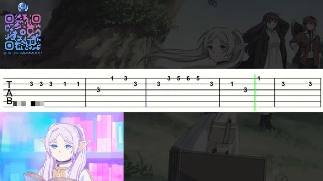 🎸 Sousou no Frieren OP - Yuusha Guitar Tutorial Ⓜ️