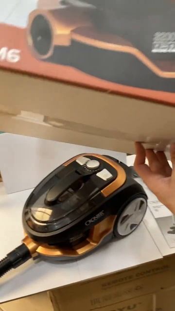 Пылесос бытовой, со стаканом для сухой уборки, Cronier CR-M6 смотреть онлайн