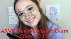 Amy Kay ASMR Осмотр у дерматолога (3019 год)