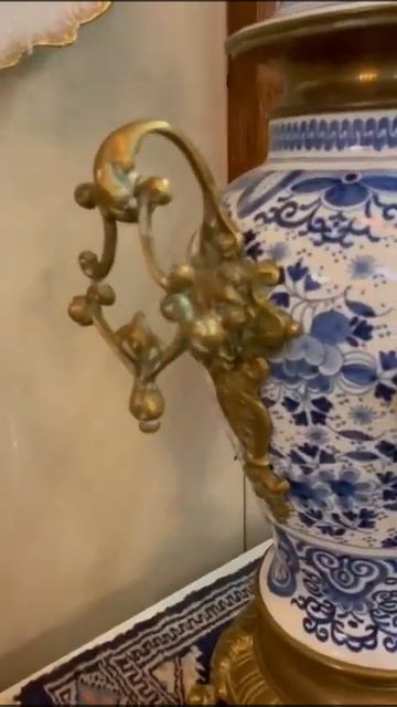 Старинные часы корпус фарфор роспись в делфтском стил смотреть онлайн