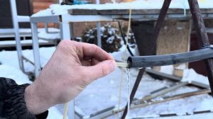 Отогрев водопровода своими руками