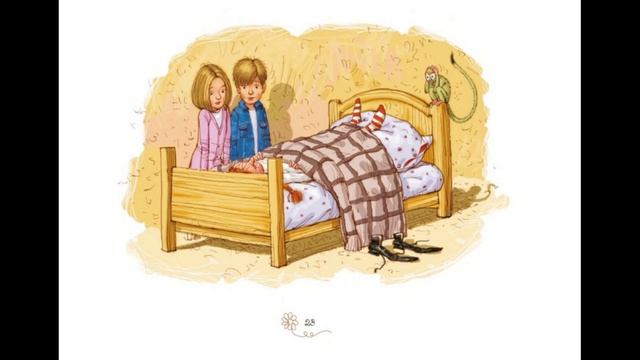 Пеппи длинный чулок, 1-4 главы