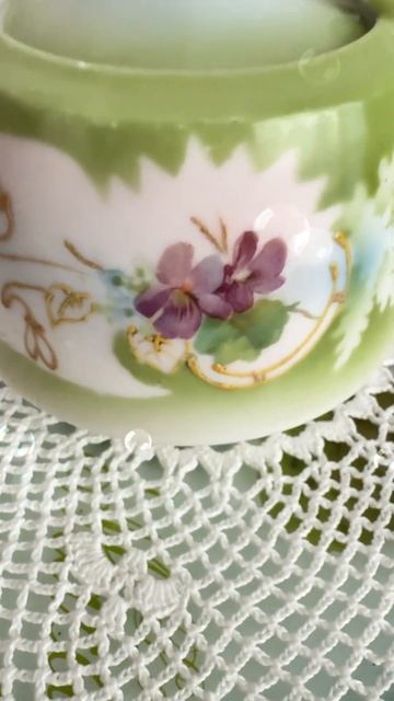 Антикварний чайник Аерографія Тонування Розпис Золот смотреть онлайн