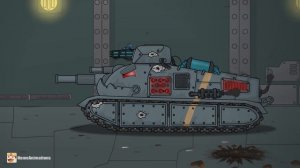 HomeAnimations – Мультики про танки  КВ-6 vs Лабораторный монстр - Мультики про танки