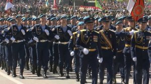 9 мая на главной площади столицы Бурятии отгремел военный парад