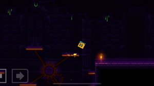 Прохождение башни 1 уровня в Geometry Dash (со всеми монетами)