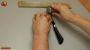 Простой способ заточить нож как острую бритву! Потряс?