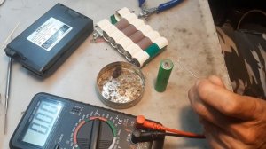 Ремонт аккумулятора от пылесоса