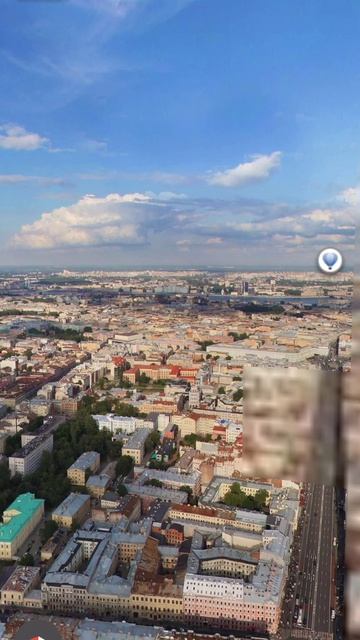 Город Санкт-Петербург с воздуха #петербург #викторцой смотреть онлайн