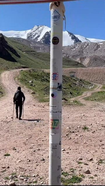 Метеостанция Мынжылкы #mountains #travel#nature #reels #hiking #trekking #пи смотреть онлайн