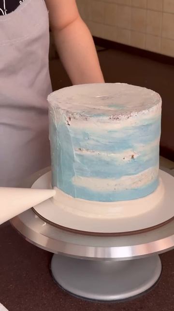 Очередной гендерный тортик🥹 вес 3 кг, внутри двойная ? смотреть онлайн