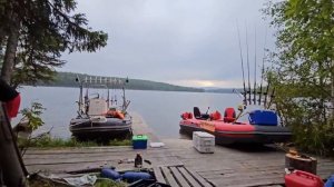 Пяозеро август 2024 год. Северная Карелия. Рыбалка.