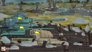 HomeAnimations – Мультики про танки  Все серии 17 сезона ： КВ-44-М2 ЛЕГЕНДА - Мультики про танки