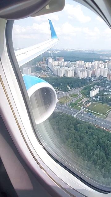 Посадка самолёта Boeing 737 в Аэропорту ВНУКОВО👉Авиакомп смотреть онлайн