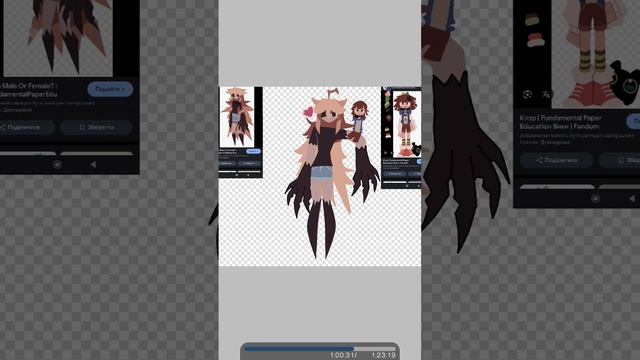 Извиняюсь за пропажу🙏🏻милый рисунок клэр и фен #клэ? смотреть онлайн