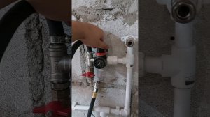 Пневмолиния в мастерской.  работа с воздухом !