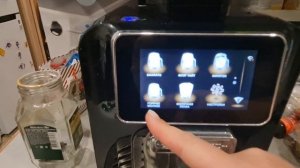Кофемашина KT-7460 готовим капучино