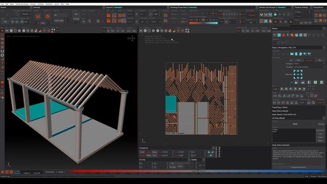 Создание китайской архитектуры в Blender 2 / Modeling Chinese architec