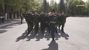 В Серпухове, в филиале военной академии РВСН, состоялся митинг в честь Дня Победы