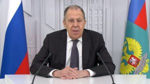 Видеообращение С.Лаврова к  участникам  Международно-правового форума СНГ, 19 мая 2025 года