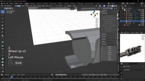 Gameready оружие в Blender урок 3