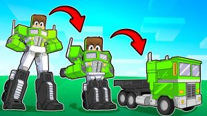 Я ПРОКАЧАЛСЯ ДО ОПТИМУСА ПРАЙМА В МАЙНКРАФТЕ! Minecraft