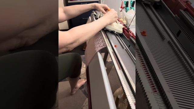 Ажурная каретка Silver Reed LC1 тест ПРОДАНА