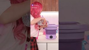 Сможет ли складная стиральная машинка хорошо постира?