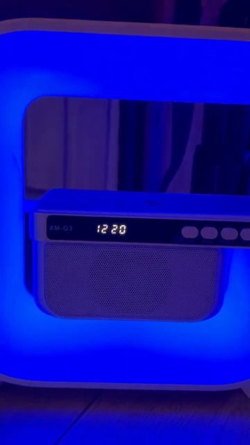 Настольная лампа умный ночник смарт гугл с колонкой, смотреть онлайн