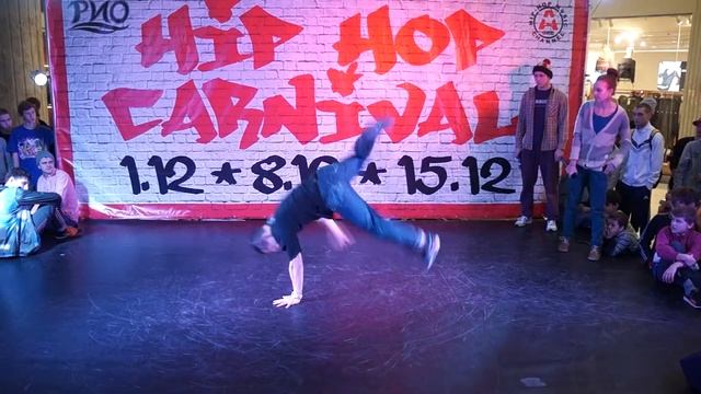 BBOY Flying Buddha (TOP 9) l судейский выход l Hip-Hop КАРНАВАЛ смотреть онлайн