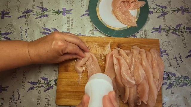 Chicken Cutlets\Куриные отбивные в медово-горчичном маринаде