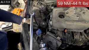 замена правой опоры двигателя ... kia optima 2016-2020 (момент за