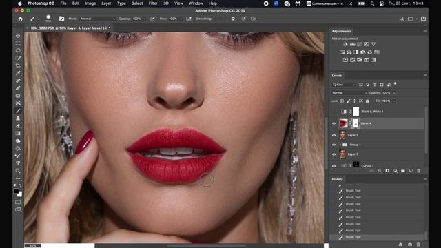РЕТУШЬ ФОТО В ФОТОШОП | ПРОФЕССИОНАЛЬНАЯ РЕТУШЬ | ЧАСТ?